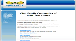Desktop Screenshot of chatfamily.com