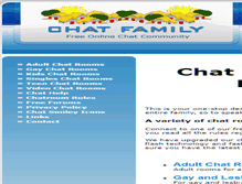 Tablet Screenshot of chatfamily.com
